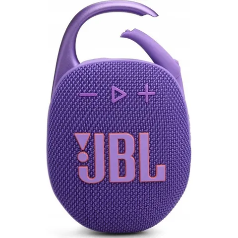 JBL Clip 5 Portable Wireless Speaker - Purple – image 1