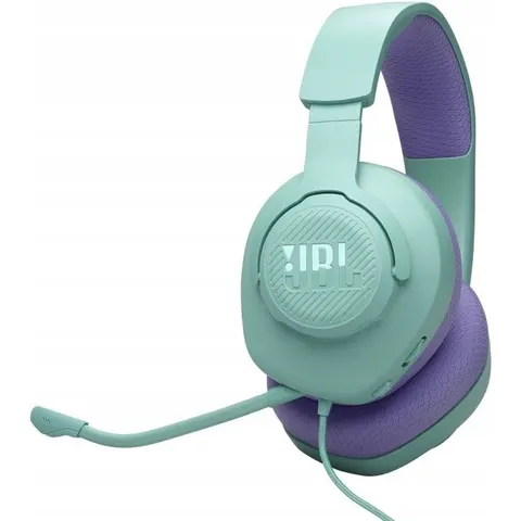 JBL QUANTUM 100M2 CUFFIE PC, Ciano – immagine 1