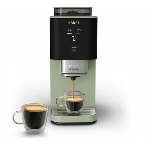 Krups SA401LE0 Kaffeevollautomat Grün – Bild 1