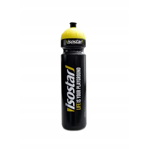Isostar Push Pull Trinkflasche Black 1000 ml – Bild 1