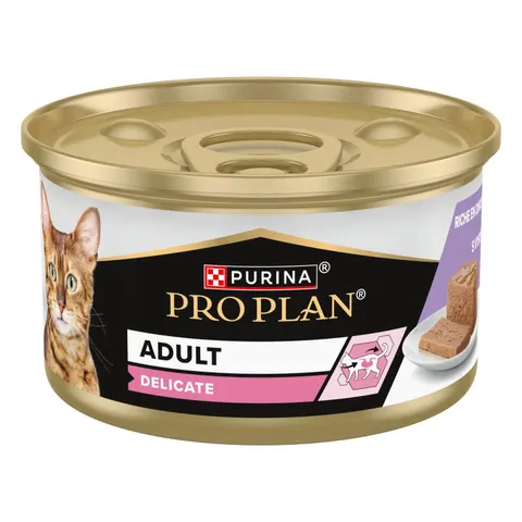 PURINA PRO PLAN Cat Delicate - Pavo (24 x 85 g) – imagen 1