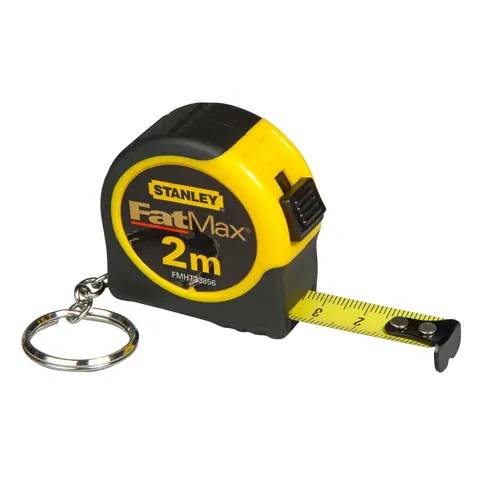 Stanley FatMax Rolbandmaat 2m Sleutelhanger – afbeelding 1