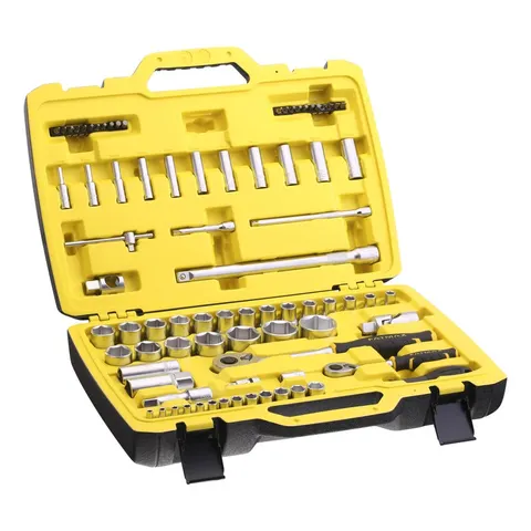 Stanley FATMAX Dopsleutelset 1/4" + 1/2" - 81 DELIG – afbeelding 1