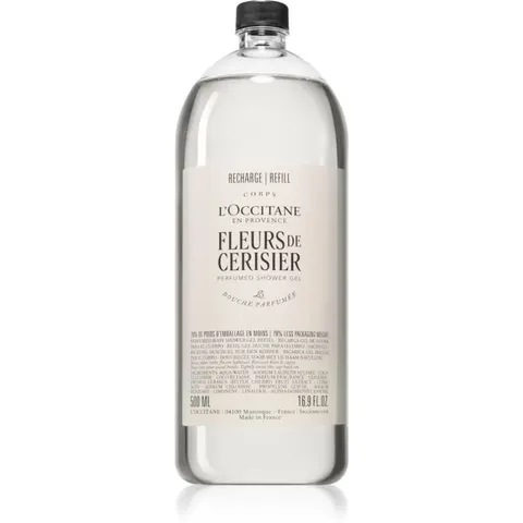 L’Occitane Fleurs de Cerisier shower gel refill 500 ml – image 1