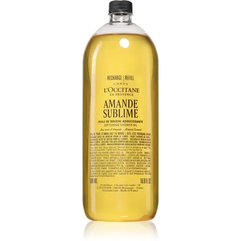 500ml L'Occitane Amande Sublime Duschöl Nachfüllpackung – Bild 1