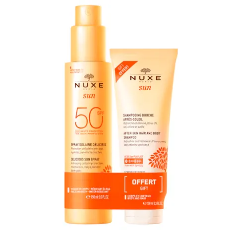 Nuxe Sun Set Sonnenspray LSF 50 Gratis Duschshamp. – Bild 1
