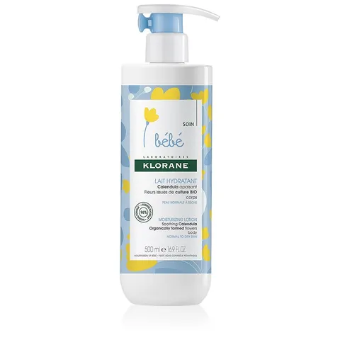 Klorane Bébé lait hydratant apaisant 500 ml – image 1