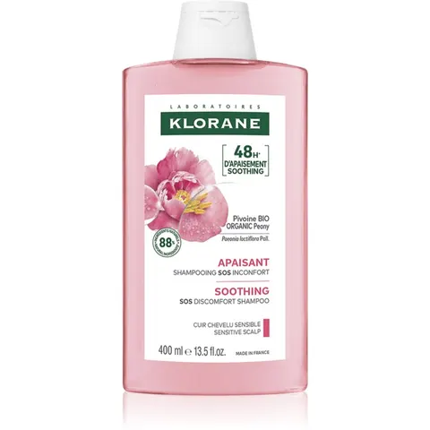Klorane Champú Peonía 400 ml – imagen 1