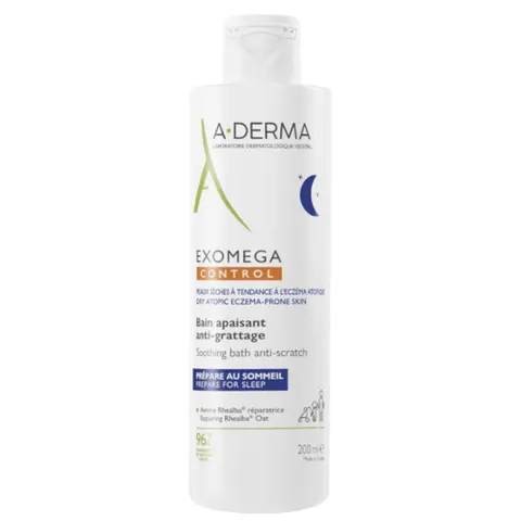A-Derma Exomega Control Baño Noche 200 ml – imagen 1