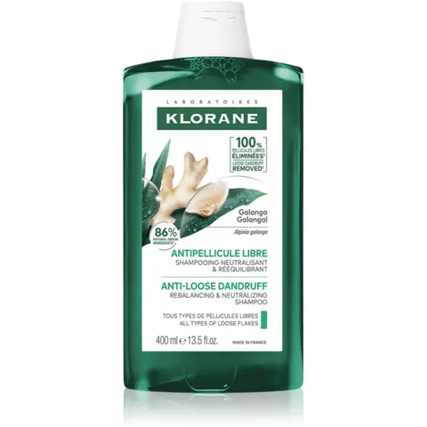 Klorane Champú Anticaspa Capilar de Galanga 400 ml – imagen 1