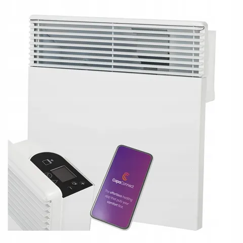 Grzejnik elektryczny ścienny termostat programator 1000W WiFi Tactic Intuis – zdjęcie 1