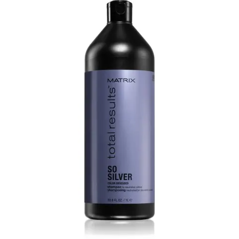 MATRIX So Silver Purple Shampoo For Blondes 1000 ML – immagine 1