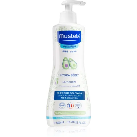 Mustela BEBÉ-NIÑO leche corporal 500 ml – imagen 1