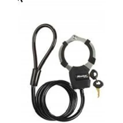 MASTER LOCK Kabelschloss mit Schlüssel - 8275EURDPROBLK – Bild 1