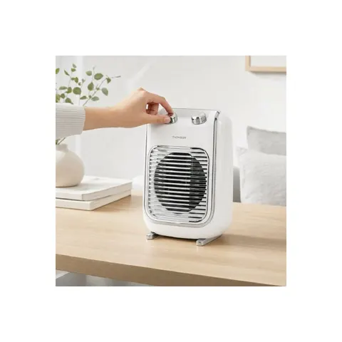Chauffage d'appoint soufflant 2000W blanc Thomson Fifty – image 1