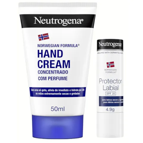 Neutrogena Crema de Manos 50ml + Labial Spf20 – imagen 1