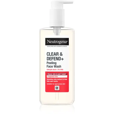 Neutrogena Clear & Defend+ gel detergente anti-acne 200 ml – immagine 1