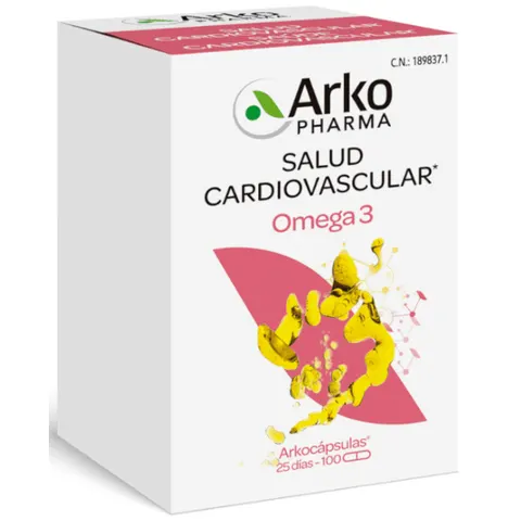 Arkopharma Omega 3 Aceite De Pescado 100 Caps – imagen 1
