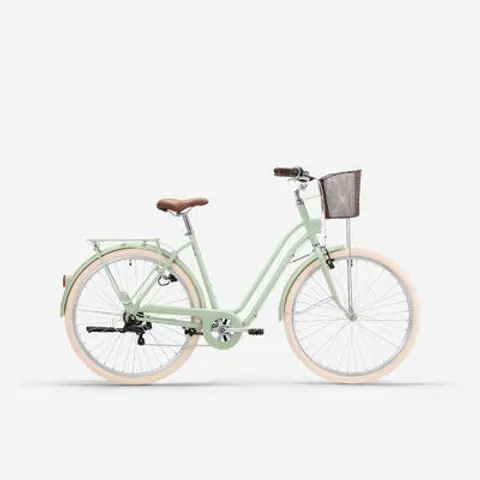 Vélo de ville cadre bas 520 vert amande – image 1