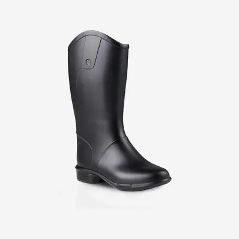 Bottes équitation Bébé - 100 noires – image 1