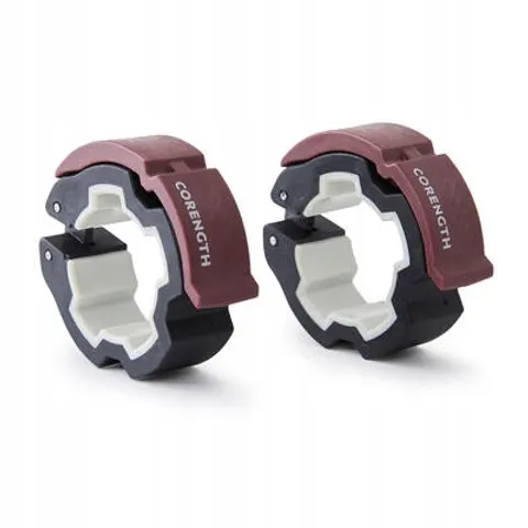 Paire de stop disque de musculation 28mm – image 1