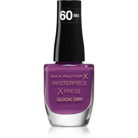 Max Factor Masterpiece Xpress quick-drying nail polish shade 360 Pretty As Plum 8 ml – image 1