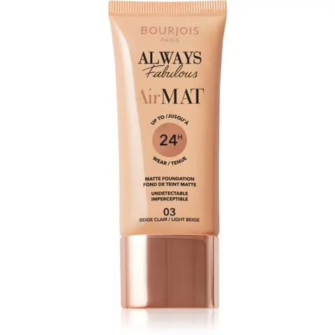 Bourjois Air Mat mattifying foundation shade 03 Light Beige 30 ml – image 1