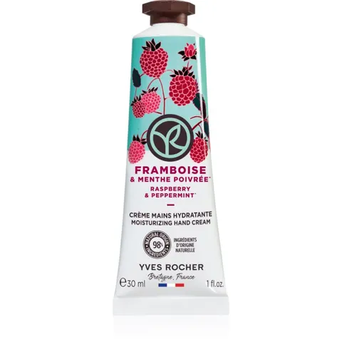 Yves Rocher Bain de Nature Handcrème Raspberry & Peppermint 30 ml – afbeelding 1