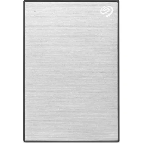 One Touch mit Kennwort, 2 TB, 2,5 Zoll HDD, Silber – Bild 1