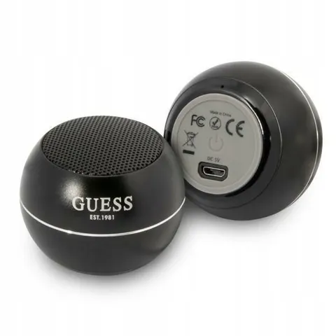 Cassa Portatile Bluetooth Guess, 3W, Nera – Nero – immagine 1