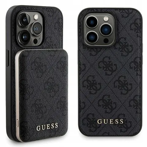 Guess iPhone 13 Pro Max - Hardcase - MagSafe - Zwart – afbeelding 1