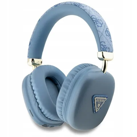 Handsfree Bluetooth Guess 4G Gold Triangle Logo, A2DP, Blau – Bild 1
