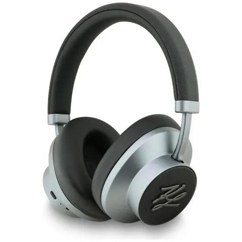 Handsfree Bluetooth Karl Lagerfeld Grained Initials, A2DP, ANC, Schwarz – Bild 1