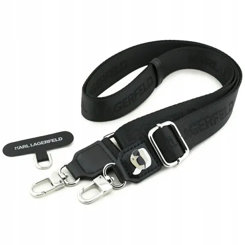 Karl Lagerfeld Smycz Universal Strap Tether Patch Karl Metal Logo – zdjęcie 1