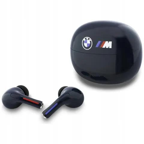 Słuchawki Bluetooth Tws Bmw Printed Logo granatowy – zdjęcie 1