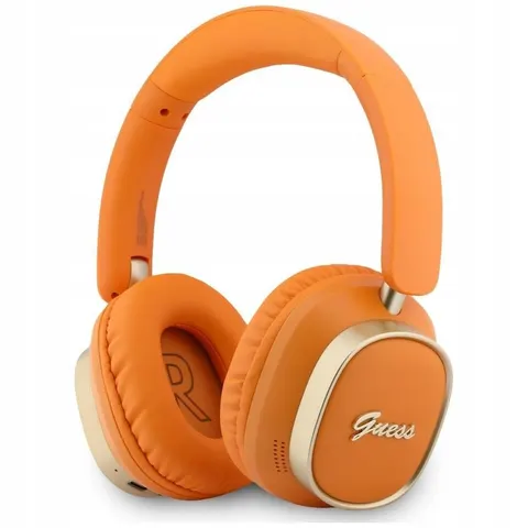 Auricolare Bluetooth Guess Rectangle Metal Script, A2DP, Arancione – Giallo – immagine 1