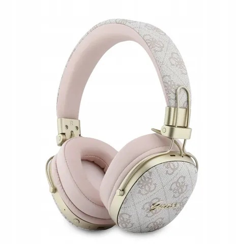 Bluetooth-Freisprecheinrichtung Guess Metal 4G Script Logo, A2DP, Rosa – Bild 1