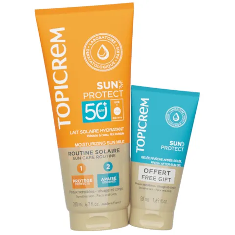 Topicrem Sun Protect Spf50+ Case 2 Pieces – image 1