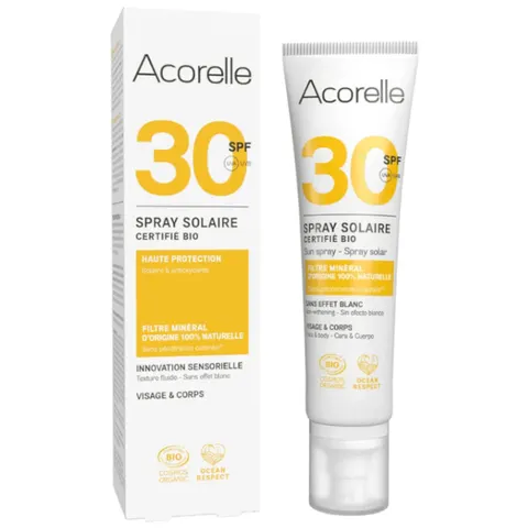 Acorelle Spray Solar SPF30 BIO 100ml – imagen 1