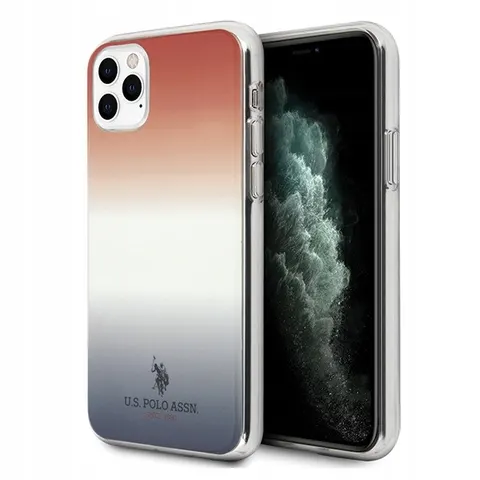 Us Polo USHCN58TRDGRB iPhone 11 Pro czerwono-niebieski Gradient – zdjęcie 1