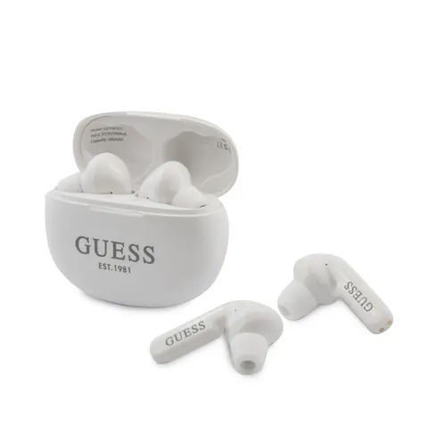 Guess True Wireless 5.0 4H Stereo Headset - Wit – afbeelding 1