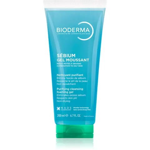 Bioderma Sébium Gel Moussant 200 ml – imagen 1