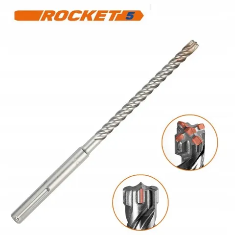 Projahn Hammerbohrer Rocket 5 SDS-max 45 x 450 / 570 mm – Bild 1