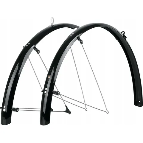 SKS Bluemels Basic 28 Zoll Schutzblechset 55 mm schwarz – Bild 1
