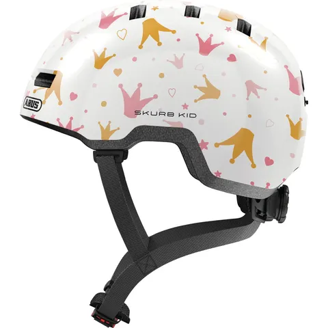 ABUS Fahrradhelm Kid – weiss – Bild 1