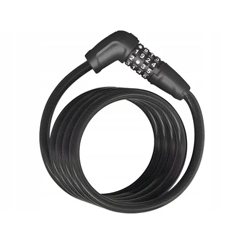 ABUS Spiralkabelschloss 5510C/180 black – Bild 1