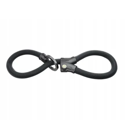 ABUS Infinity Loop 1806/140 Kettenschloss - 140 cm, Ø6 mm, Double-Loop, IvyTex, Sicherheitslevel 6, schwarz – Bild 1