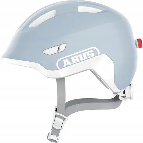 Abus Fahrradhelm Smiley 3.0 ACE LED – hellblau – 409165 – Bild 1