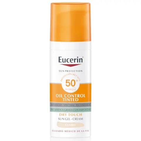 Eucerin face oil control dry gel spf50+ light – imagen 1