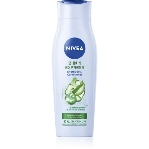 Nivea - 2in1 Care Express Shampoo & Conditioner - 250ml – afbeelding 1